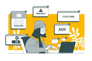 Ilustración conceptual de Supply-Side Platform conectando medios y anunciantes